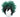 Karnival Costumes - Perruque Adulte - Hero D'Anime Dégradé Vert - Party Shop