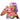 RUBIES - Perruque Adulte - Ondulé Rose & Mauve - Party Shop
