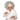 RUBIES - Perruque Adulte - Scientifique Fou - Party Shop