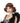 California Costumes - Perruque Annees 20 Glitz & Glamour Brunette - Party Shop