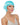 WESTBAY - Perruque Haute Gamme - Bleu Pâle - Party Shop