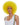 WESTBAY - Perruque Haut de Gamme - Clown Jaune - Party Shop