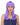 WESTBAY - Perruque Haut de Gamme - Longue Classique Lavande - Party Shop
