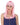 WESTBAY - Perruque Haute Gamme - Longue Classique Rose - Party Shop