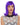 WESTBAY - Perruque Haute Gamme - Peggy Sue Mauve - Party Shop