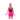 KBW Global - Pink neon 80s costume kit with headband, fishnet gloves, tutu skirt, fishnet top, stockings, retro glasses and layered necklaces – fun retro outfit for Halloween, dance parties or throwback events – Party Shop