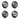Unique - Sac De 8 Ballons En Latex 12" - Mandalorian (The Child) Star Wars - Party Shop