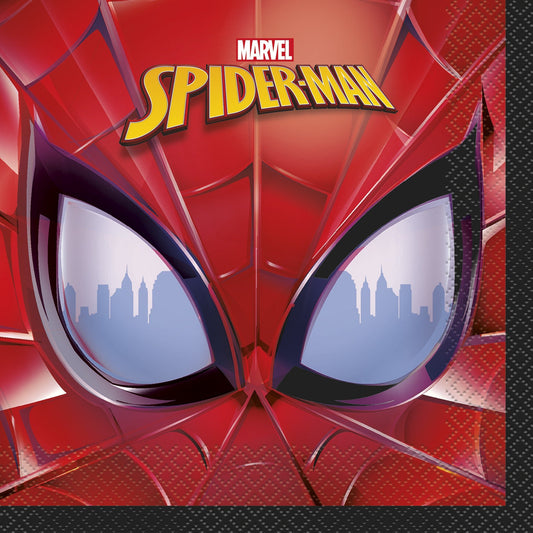 Unique - Serviettes De Table (16) - Spider-Man - Party Shop