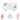 Amscan - Set De Chandelle (4) - Esprit Libre - Happy Birthday - Party Shop