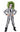 SUITMEISTER -Suitmeister Beetlejuice kids costume – black and white striped jacket, matching pants, and tie. Official Tim Burton Halloween cosplay outfi- Party Shop