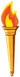 Beistle Co. - Torche 24'' - Olympique - Party Shop