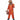 Trick 'r Treat Sam adult costume with distressed orange jumpsuit and stitched burlap mask – official horror movie outfit for Halloween - Inspirit - Party shop