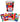 Beistle Co. - Verres 9Oz (8) - Drapeaux Internationaux - Party Shop