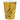 Santex - Verres 9Oz - Note de Musique - Or (10) - Party Shop