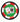 RUBIES - Assiettes Rondes 9Po (8) - Casino - Party Shop