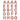 SKD PARTY - Autocollants Brillants - Lettres Rosegold - Party Shop