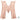 Anagram - Ballon Mylar 16Po - M Rose Gold - Party Shop