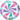 Qualatex - Ballon Mylar 18Po - Bonbon Pastel - Party Shop