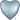 Anagram - Ballon Mylar 18Po - Coeur Satin - Bleu Pastel - Party Shop