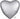 Anagram - Ballon Mylar 18Po - Coeur Satin - Gris Platinum - Party Shop