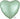 Anagram - Ballon Mylar 18Po - Coeur Satin - Vert Menthe - Party Shop