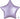 Anagram - Ballon Mylar 18Po - Étoile Satin - Mauve Lila - Party Shop