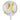 Santex - Ballon Mylar 18Po Or - 20 Ans - Party Shop