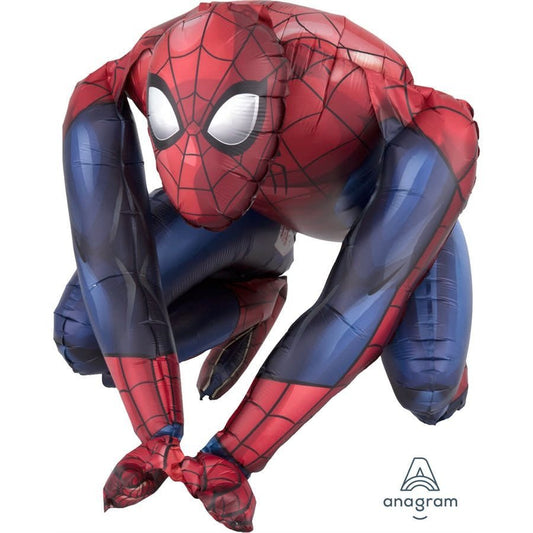 Anagram - Ballon Mylar Spider-Man À L'Air 15Po De Haut - Party Shop
