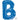 Anagram - Ballon Mylar Supershape - Lettre B Bleu - Party Shop