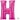 Anagram - Ballon Mylar Supershape - Lettre H Magenta - Party Shop