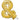 Anagram - Ballon Mylar Supershape - Lettre & - Or - Party Shop