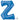 Anagram - Ballon Mylar Supershape - Lettre Z Bleu - Party Shop