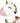 Anagram - Ballon Mylar Supershape - Licorne Assis - Party Shop