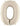 Betallic - Ballon Mylar Supershape - Nombre 0 Blanc Sable - Party Shop