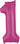 Anagram - Ballon Mylar Supershape - Nombre 1 Magenta - Party Shop
