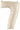Betallic - Ballon Mylar Supershape - Nombre 7 Blanc Sable - Party Shop