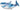 Anagram - Ballon Mylar Supershape - Requin Bleu - Party Shop