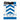 Unique - Banniere Motifs Chevrons Bleu & Blanc - Party Shop