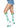 Leg Avenue - Bas Genoux Blanc Et Vert "Plant" - Party Shop