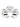 Leg Avenue - Bijou Adhésive Autour Des Yeux Iris - Clair - Party Shop