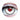 Verres de contact Primal - Terminator blanc et rouge