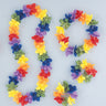 Unique - Kit Colliers hawaïen à fleurs 4 pièces - Party Shop