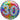 18" Mylar Balloon - 15 Years Confetti