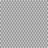 Unique - Papier cadeau à pois argent 30" x 5 ft - Party Shop