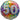 18" Mylar Balloon - 15 Years Confetti