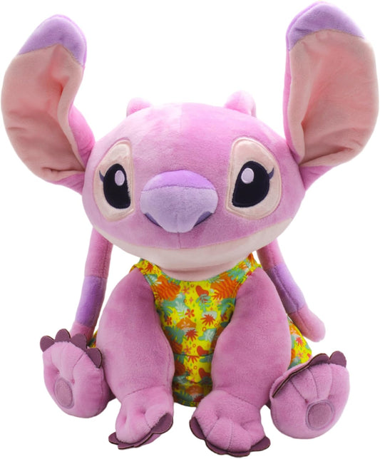 IMPORTS DRAGON - Peluche Angel – Lilo & Stitch – Chemise hawaïenne – 28 cm - Party Shop
