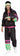 80's track suit adult costume with matching top and pants – retro vintage outfit for Halloween or 80s theme party – fits up to 6ft / 200 lbs - FunWorld - Party Shop