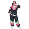 80s track suit plus size costume including jacket and pants