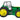 Conver USA - Ballon mylar supershape 28po - Tracteur Vert - Party Shop