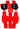 Karnival Costumes - Ensemble D'Accessoires Clown - Couleurs Unis - Party Shop